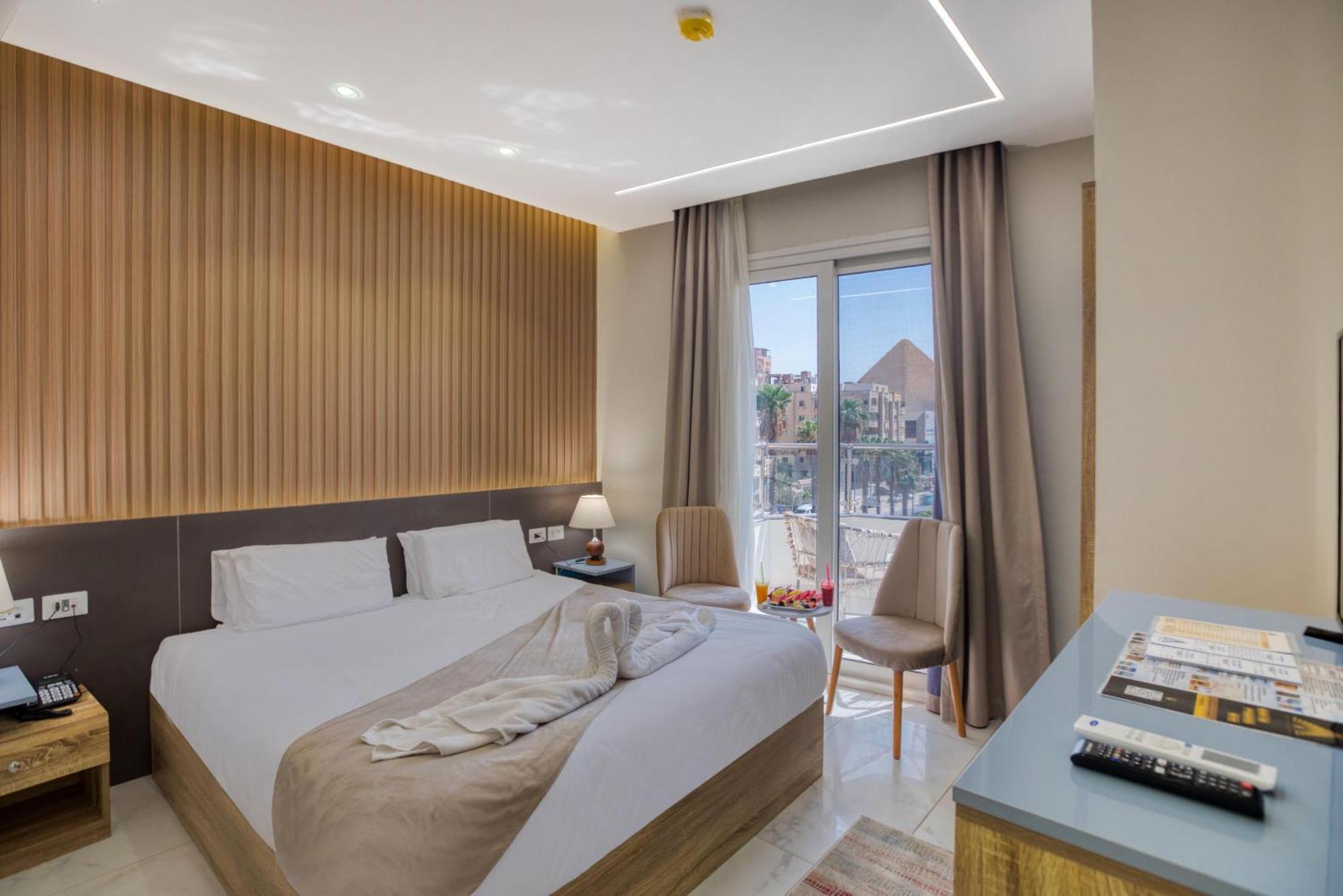 Khattab Pyramids View Hotel Kafrat al Jabal Ngoại thất bức ảnh
