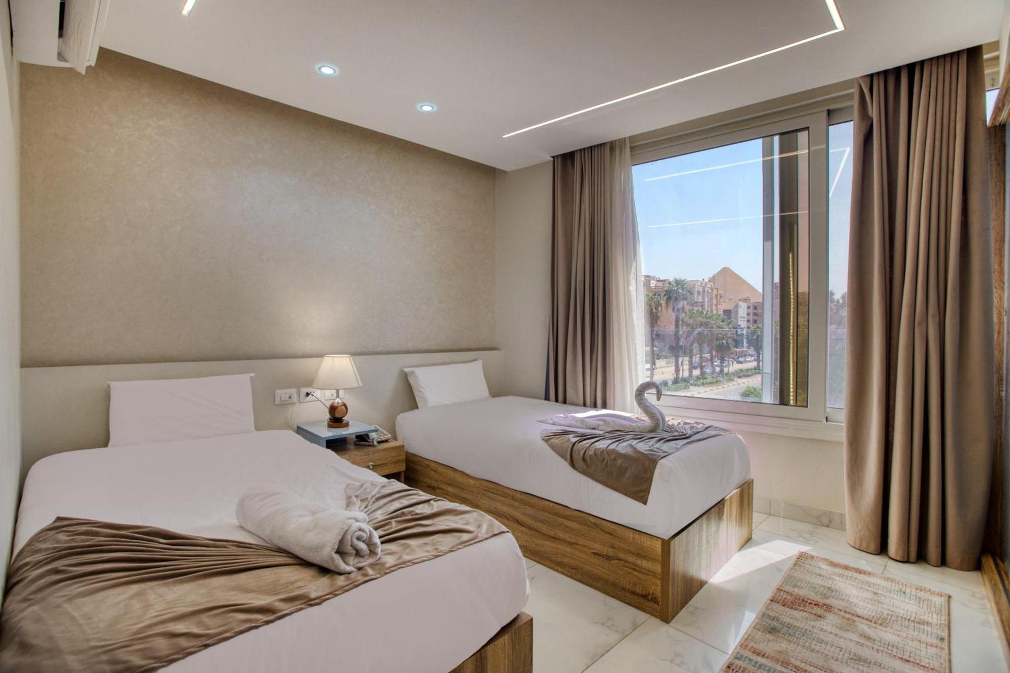 Khattab Pyramids View Hotel Kafrat al Jabal Ngoại thất bức ảnh