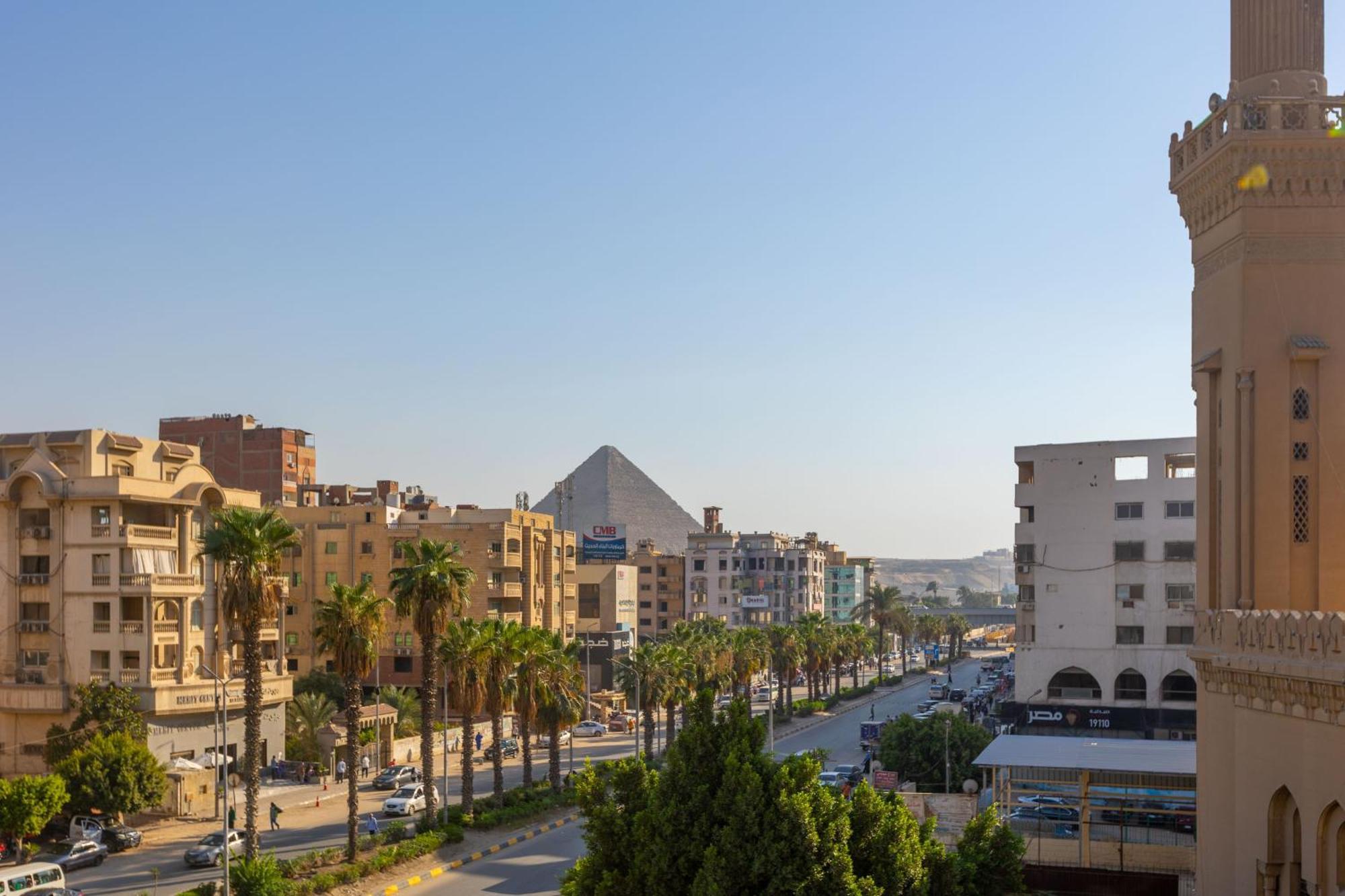 Khattab Pyramids View Hotel Kafrat al Jabal Ngoại thất bức ảnh