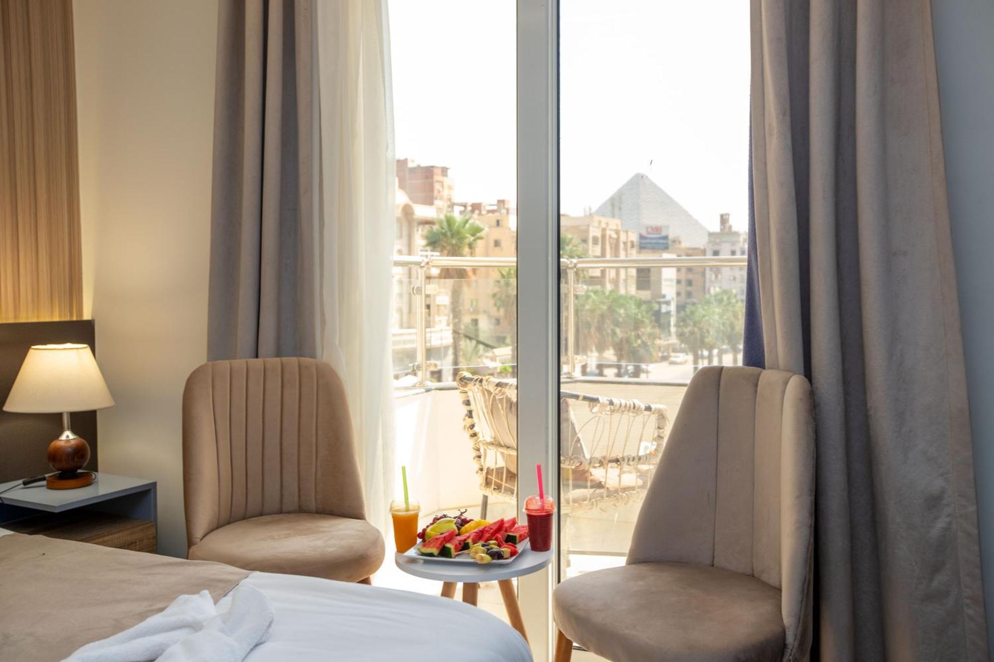 Khattab Pyramids View Hotel Kafrat al Jabal Ngoại thất bức ảnh