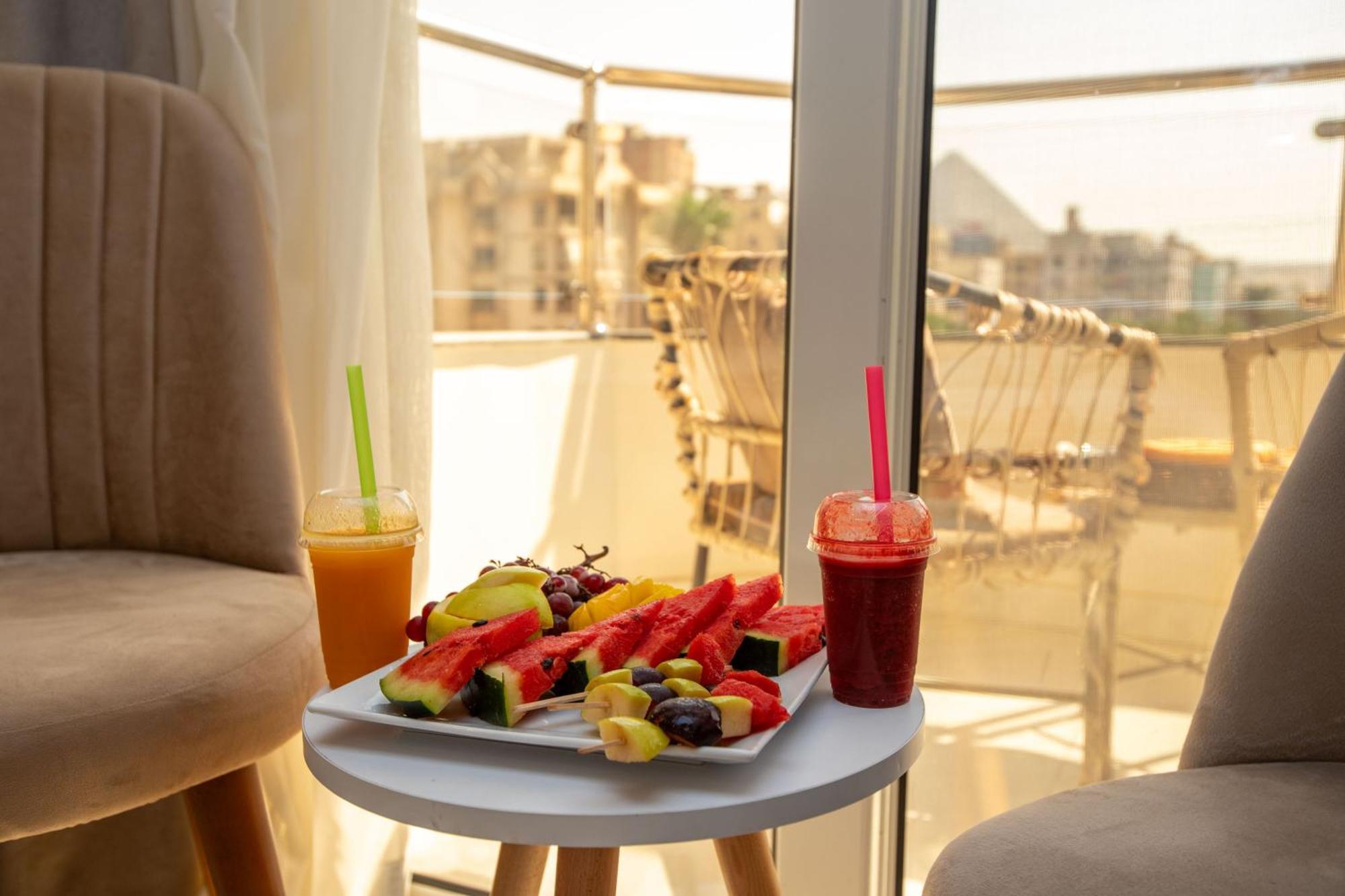 Khattab Pyramids View Hotel Kafrat al Jabal Ngoại thất bức ảnh